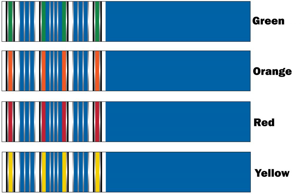 Traditional 18 Blue Arrow Wrap White Water Archery