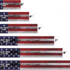 American Flag Don't Tread on Me Vintage Look Arrow Wraps