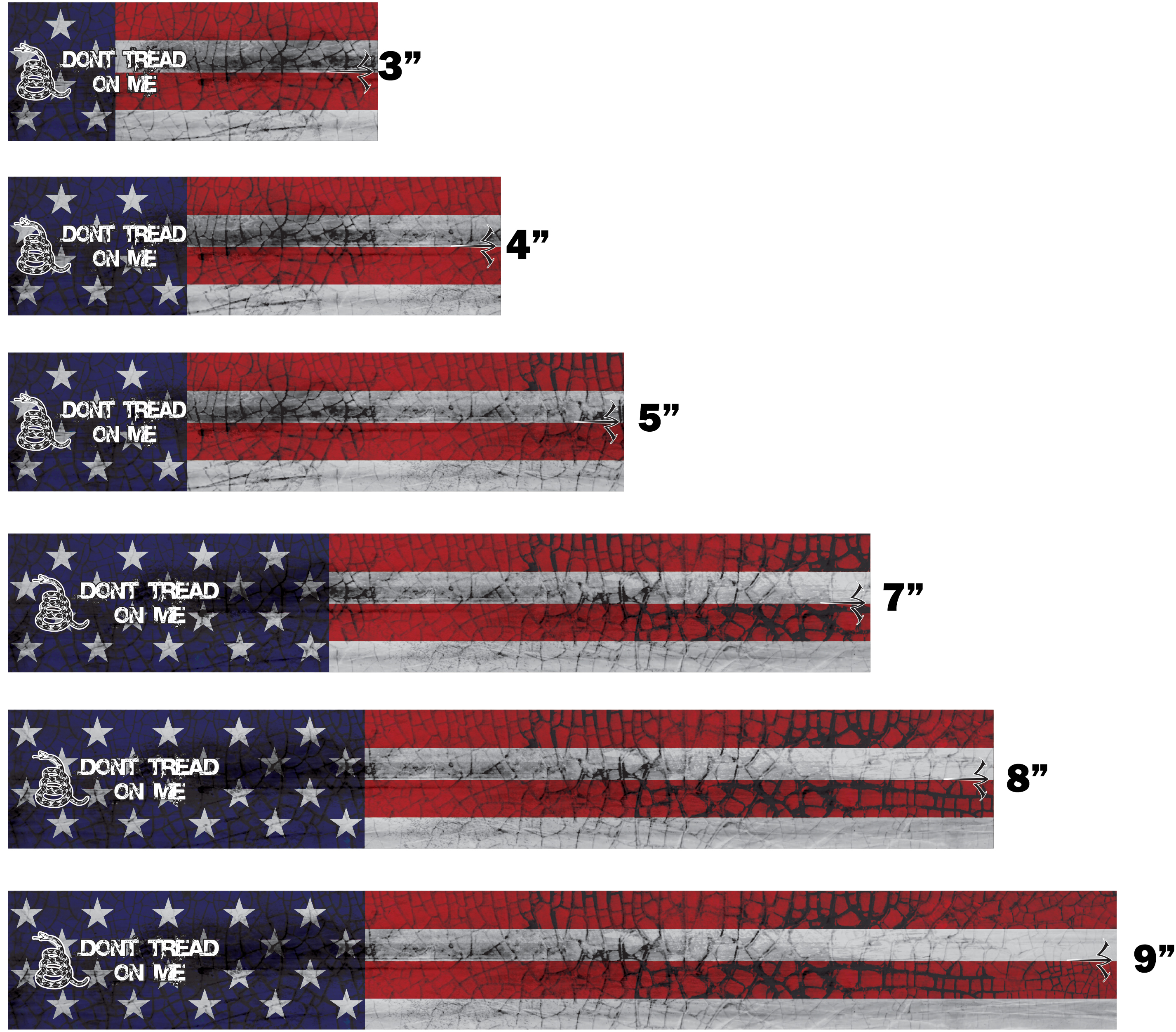 White Water Archery Thin Blue Line American Flag Arrow Wraps 15 Pc Pack Choose Length Width 
