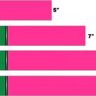 Fluorescent Neon Pink Traditional 20 Color Arrow Wraps - Image 4