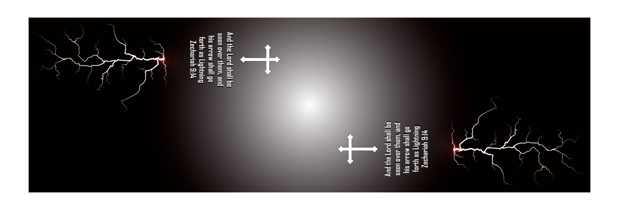 Lightning Bolt Cross Zechariah 9:14 Stabilizer Wrap - Image 8