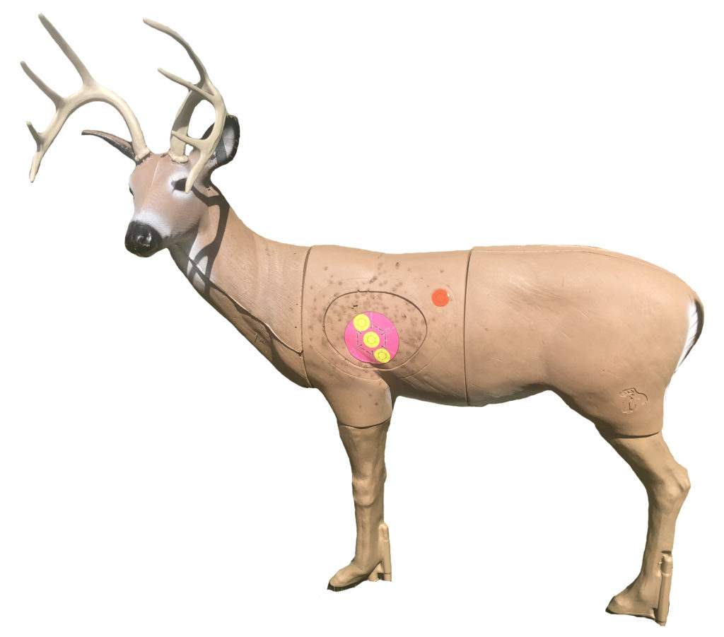 3d Scoring Solid Color 10 Ring ASA High Mid Low Bullseye 5″ Decals