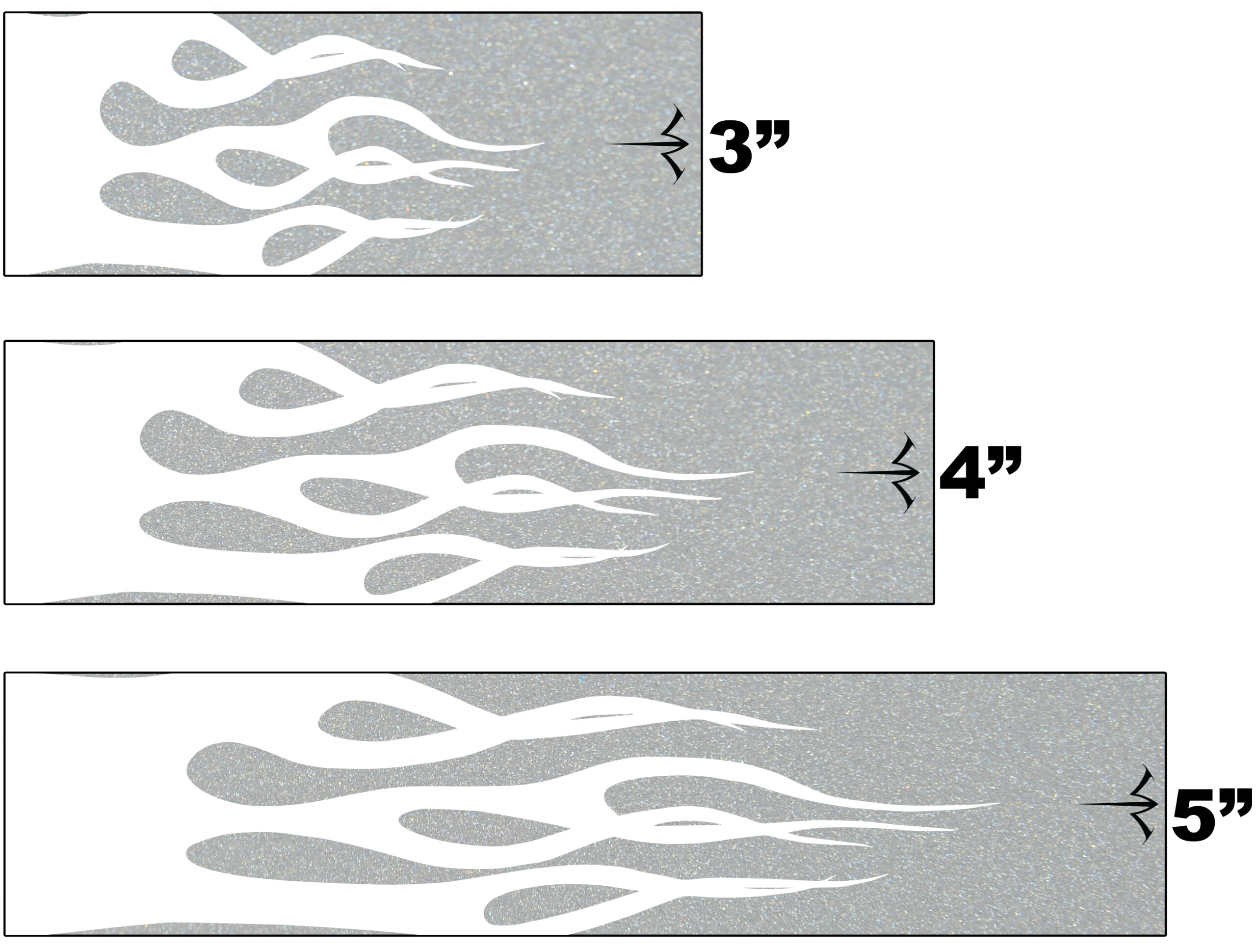 White Water Archery Spray Paint Spatter Reflective Arrow Wraps 15 Pc Pack
