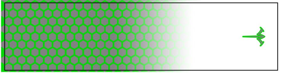 Reflective Arrow Wraps - Green Honeycomb Design For Archery, 15 Pack Choose Size