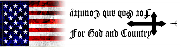 White For God and Country American Flag Stabilizer Wrap