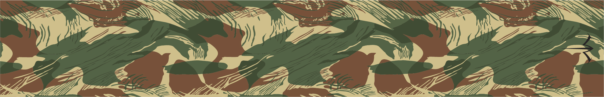Rhodesian Brushstrokes Camo Arrow Wrap