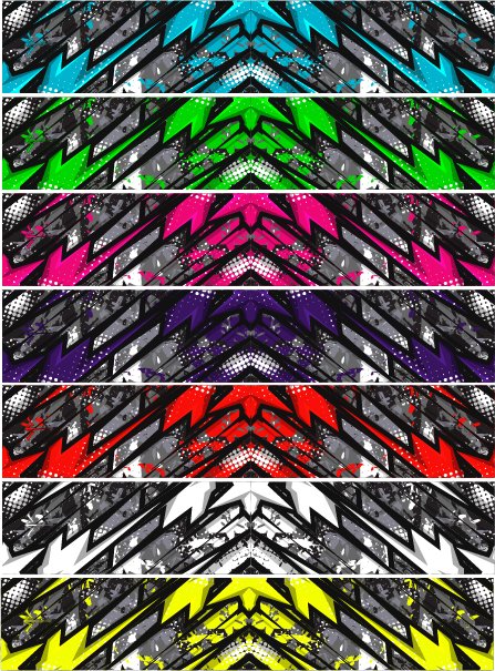 Hazard Solid Arrow Wraps